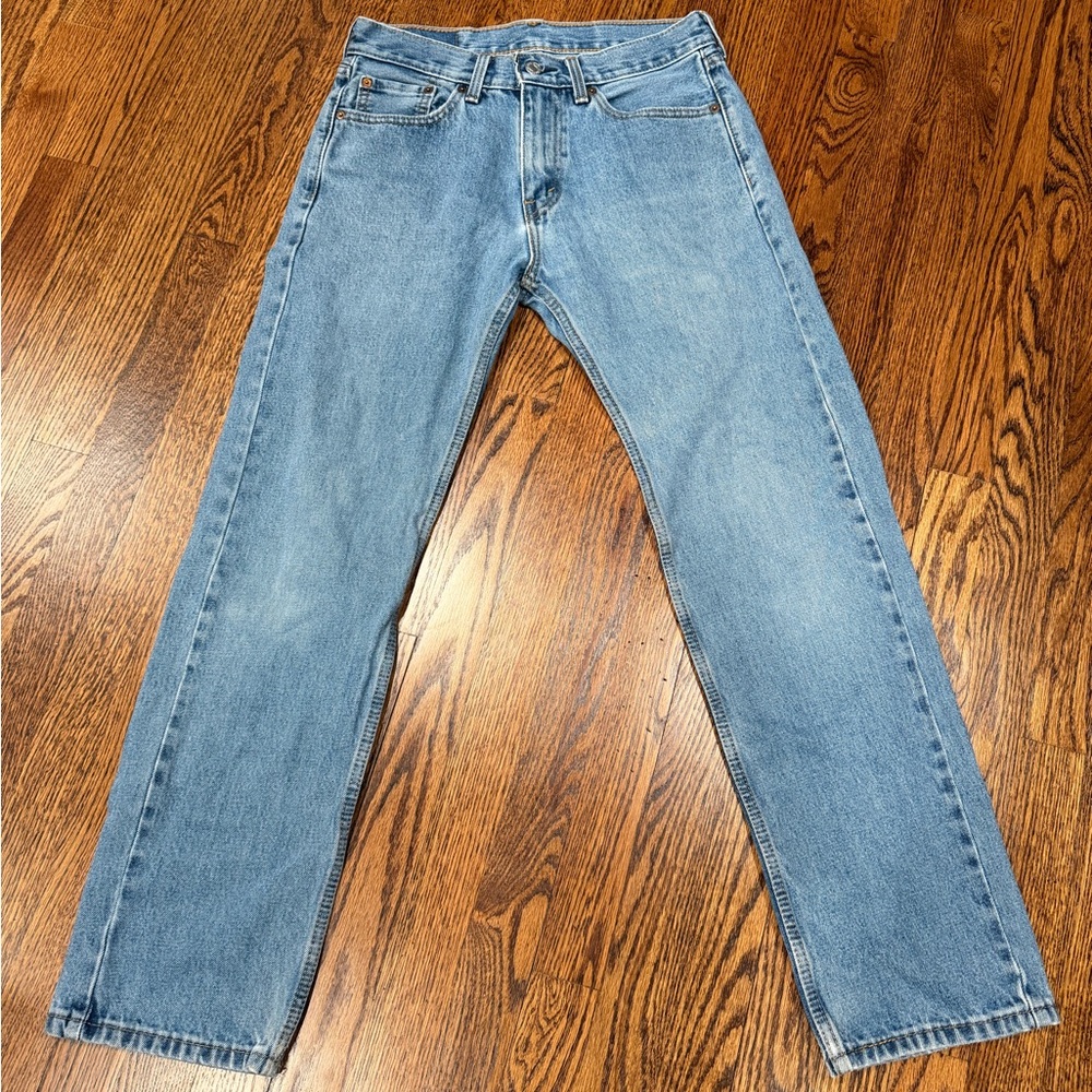Levi’s 505 Regular Fit Light Wash Jeans Size 30x32